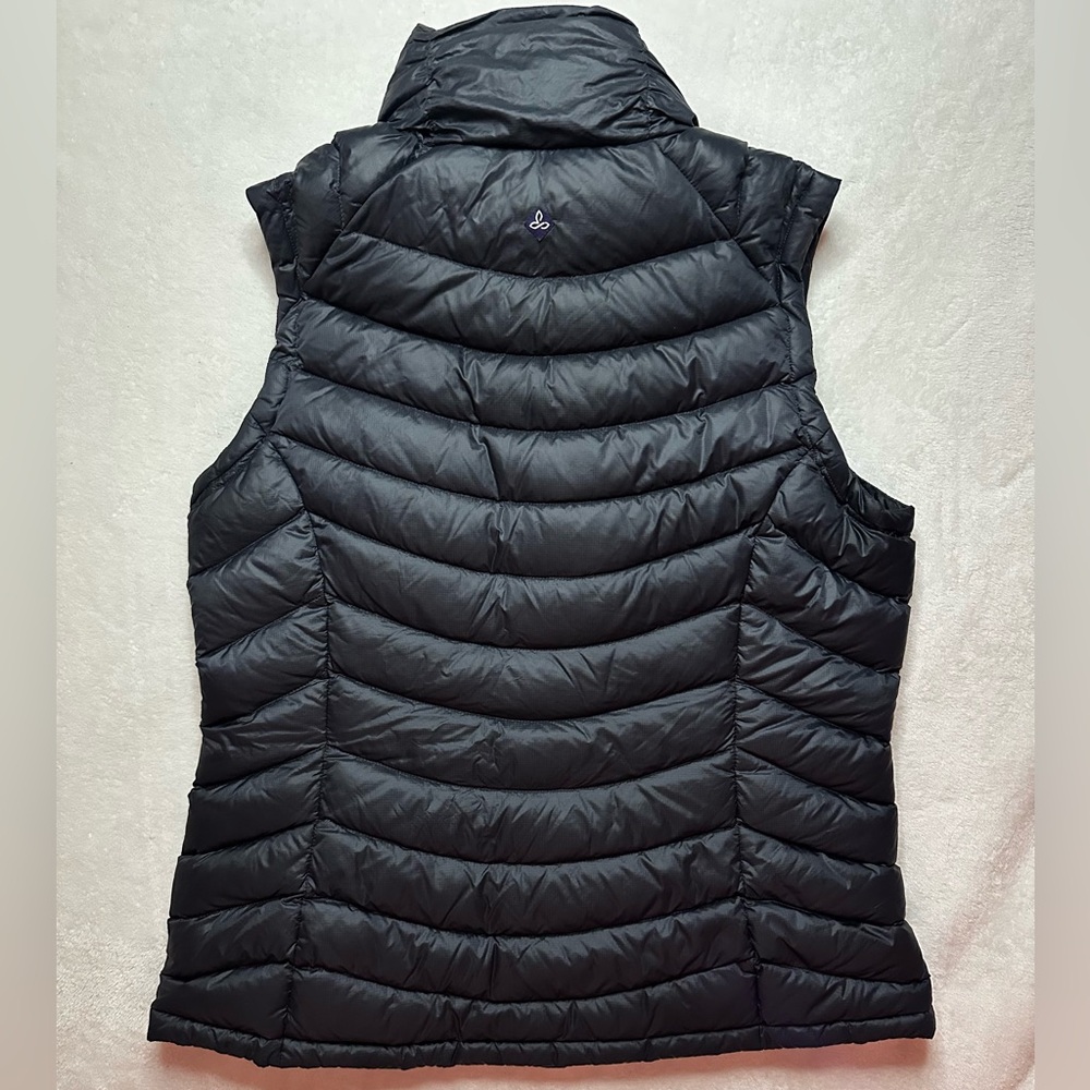 PRANA Down Vest, Lyra Puffer Women’s Dark Colored Warm Winter Coat Size Small S - Picture 5 of 10